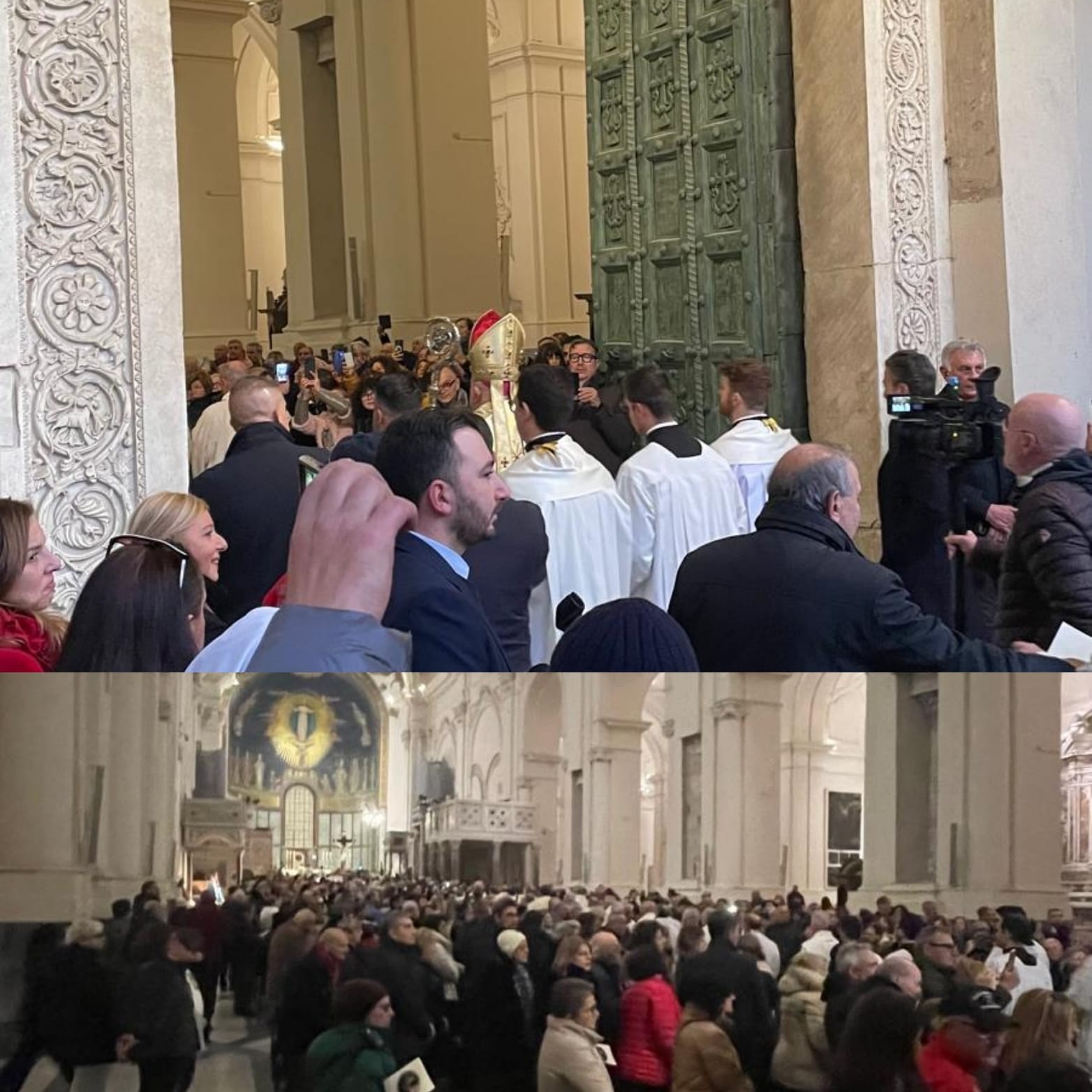 Celebrazione diocesana di apertura del Giubileo 2025