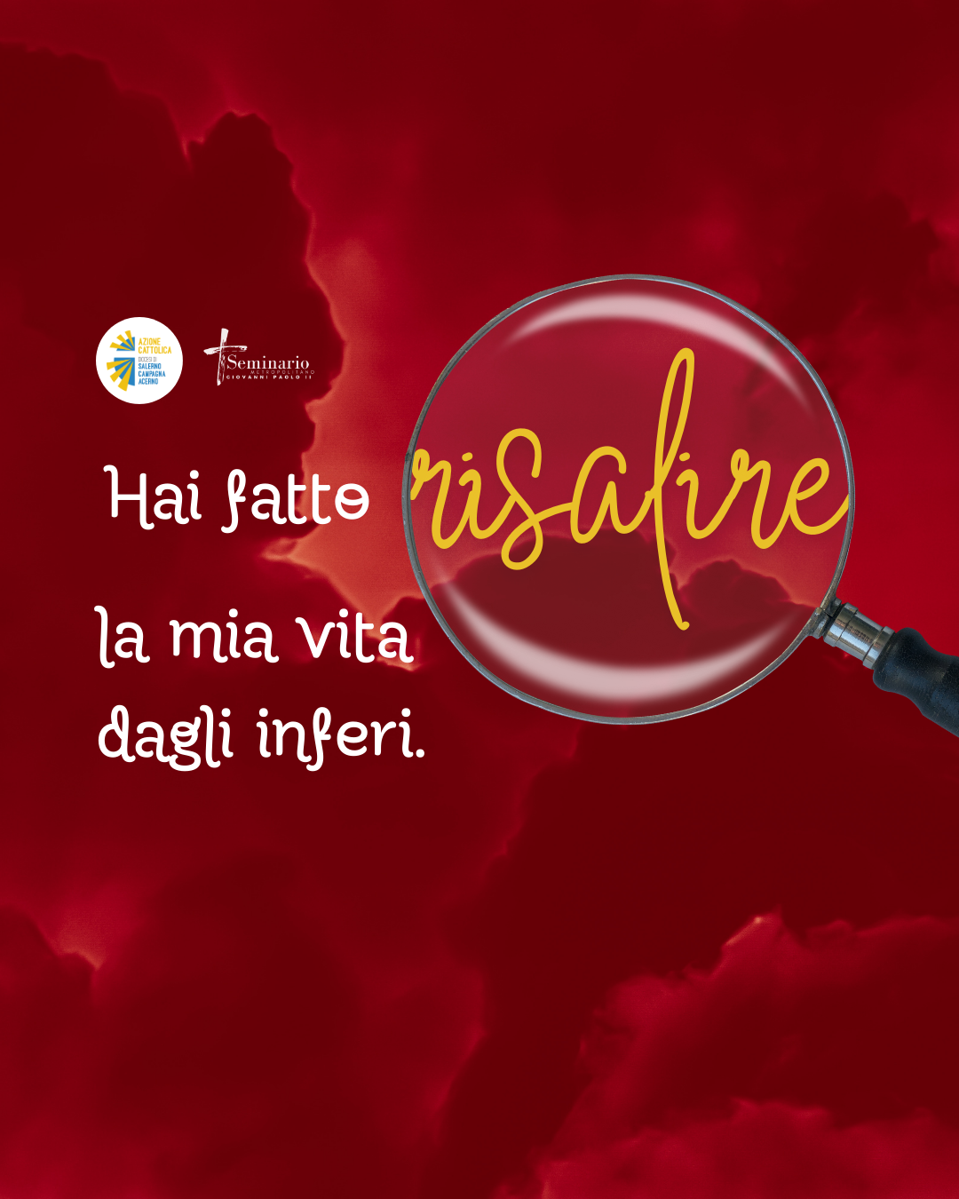 Hai fatto risalire la mia vita dagli inferi